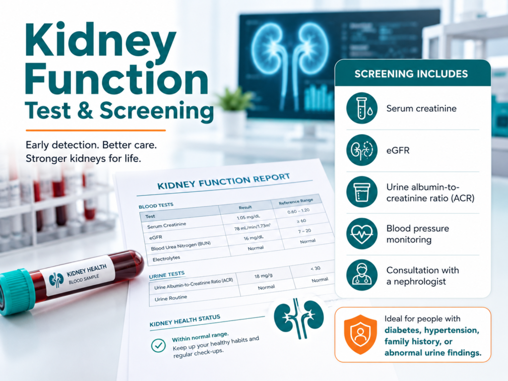 Kidney Screening at BKC Health