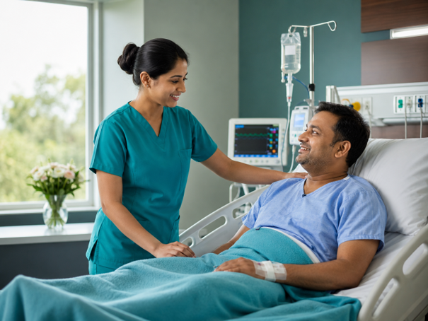 Post-transplant recovery focuses on monitoring, healing, and compassionate follow-up care.
